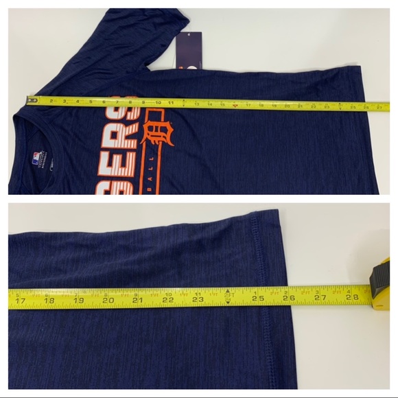 Genuine Merchandise Detroit Tigers Mens Athletic Short Sleeve Tee New Nwt Small - Picture 14 of 14